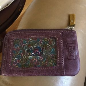 Fossil coin purse/Id holder/key holder